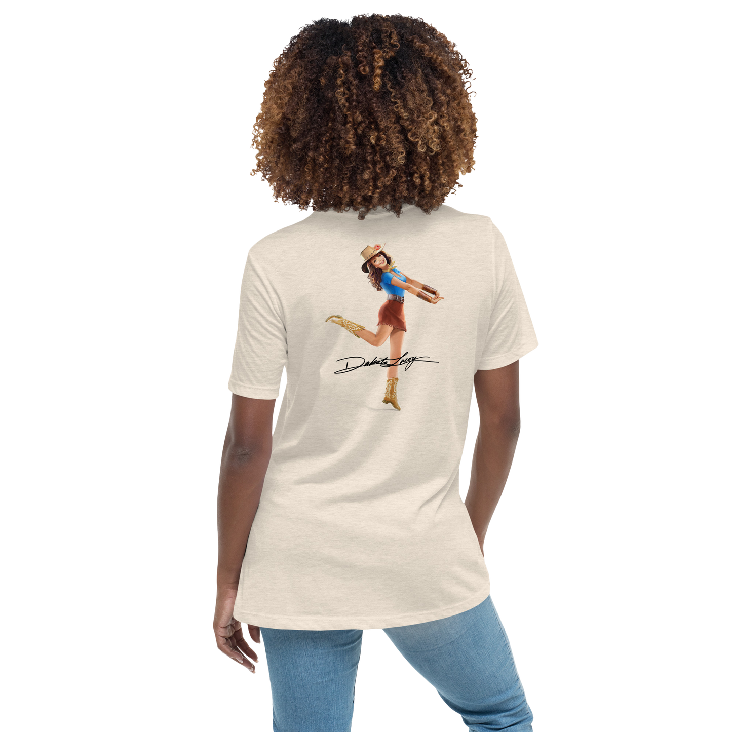Spring in Her Step Relaxed Tee (2-sided)