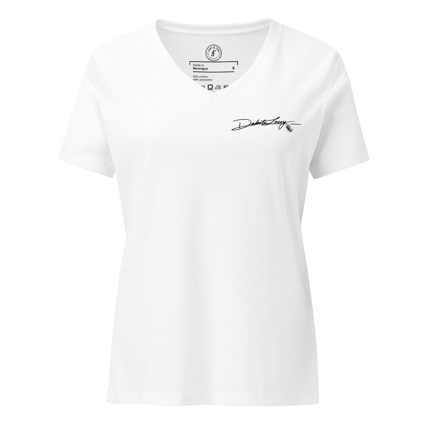 The Hell I Won't - Relaxed V-neck Tee (2-sided)