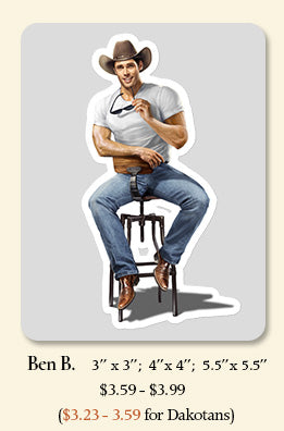 Ben Bradford Sticker - My Spirited Texan