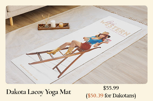 Dakota Lacoy Yoga mat