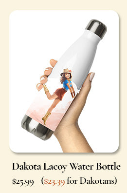 Dakota Lacoy Stainless Steel Water Bottle