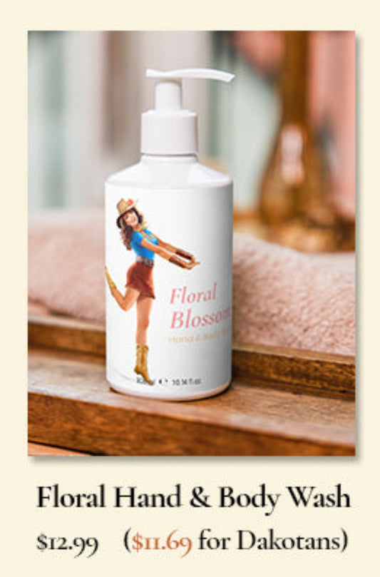 Floral hand & body wash