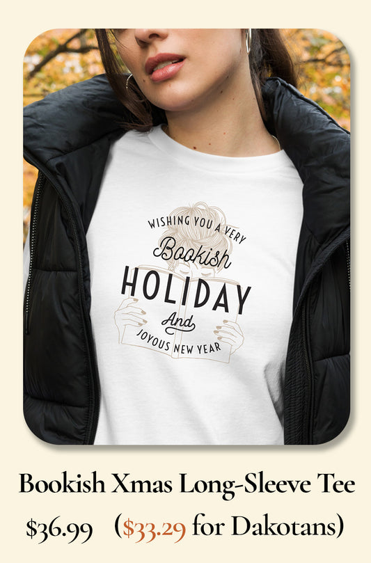 Bookish Holiday Long Sleeve Tee