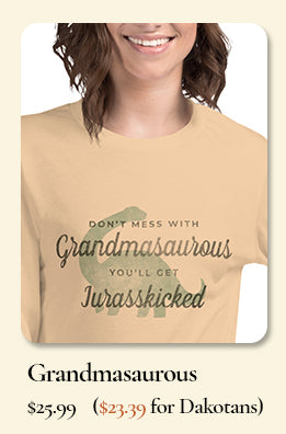 Grandmasaurus Long Sleeve Tee