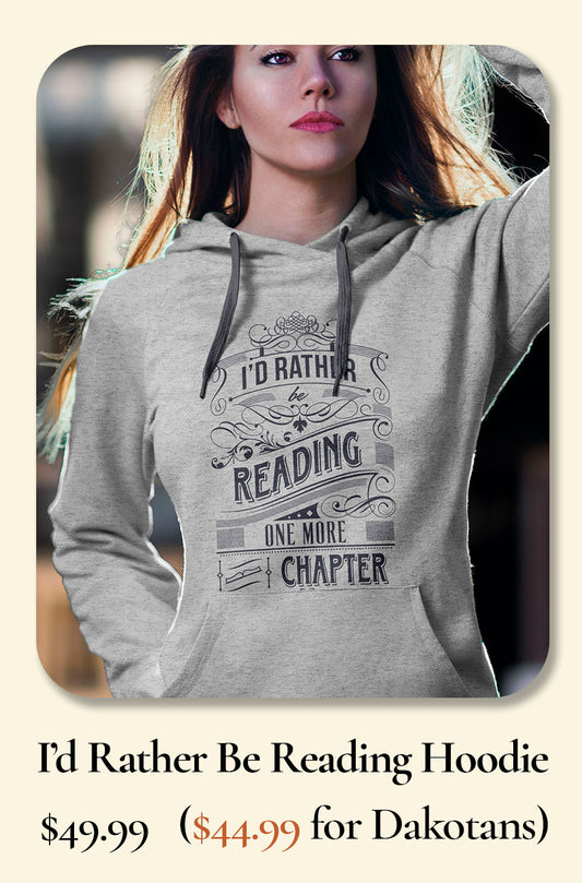 I'd Rather Be Reading Hoodie