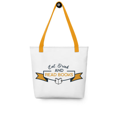 Eat-Drink-Read Tote bag