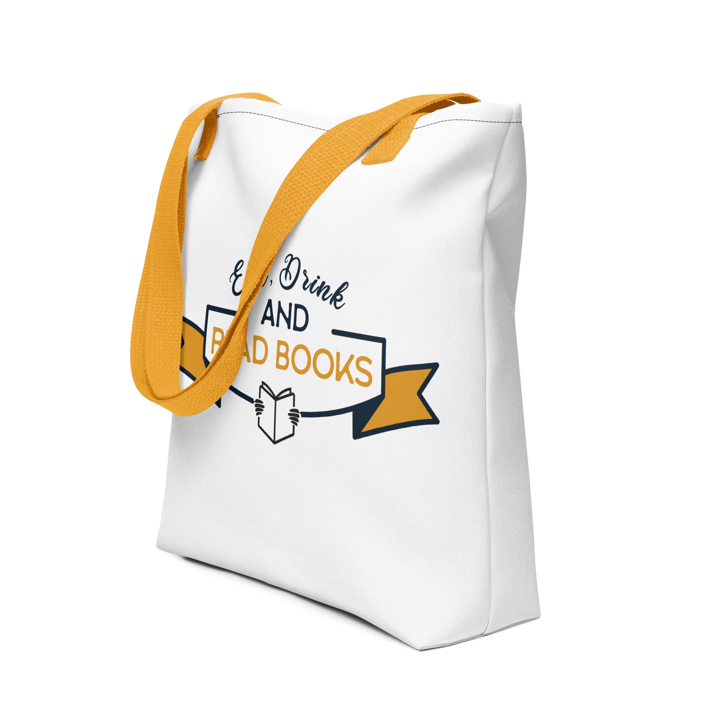 Eat-Drink-Read Tote bag