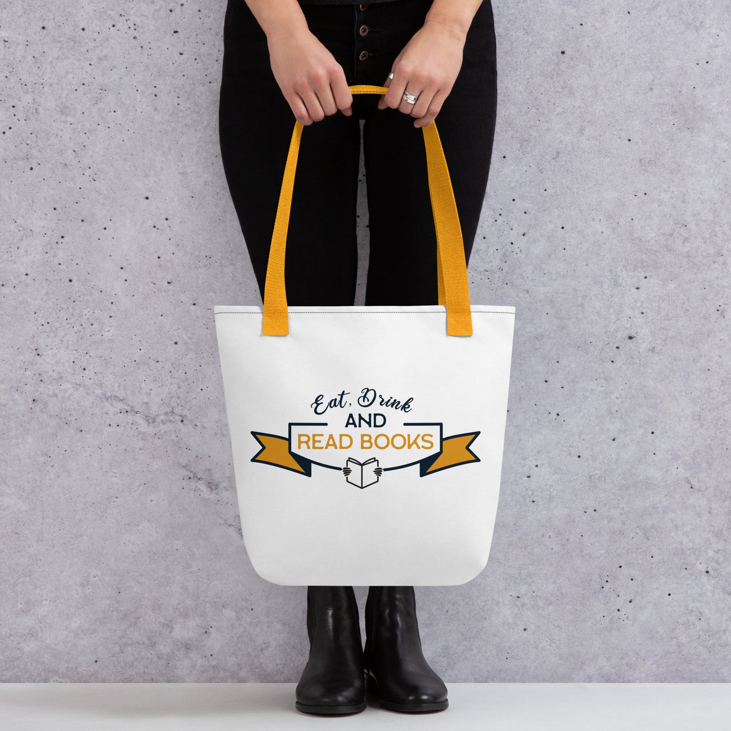 Eat-Drink-Read Tote bag