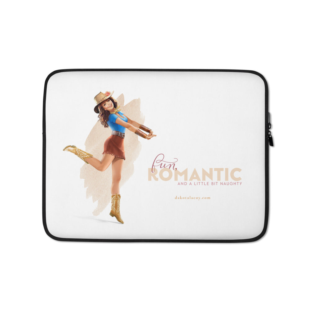 Fun, Romantic & A Little Bit Naughty Laptop Sleeve