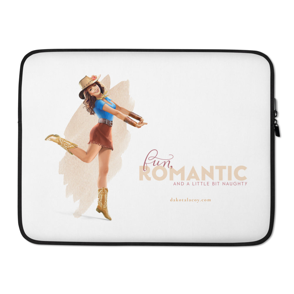 Fun, Romantic & A Little Bit Naughty Laptop Sleeve