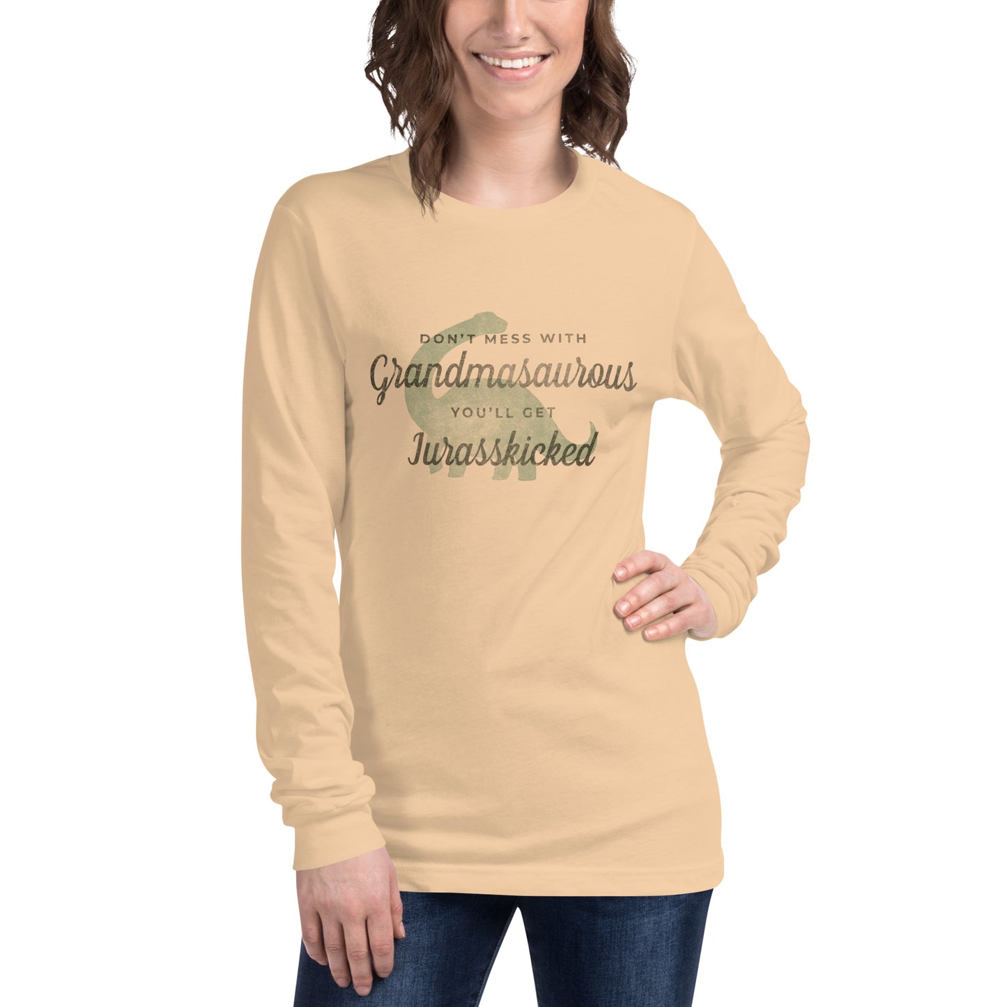 Grandmasaurus Long Sleeve Tee