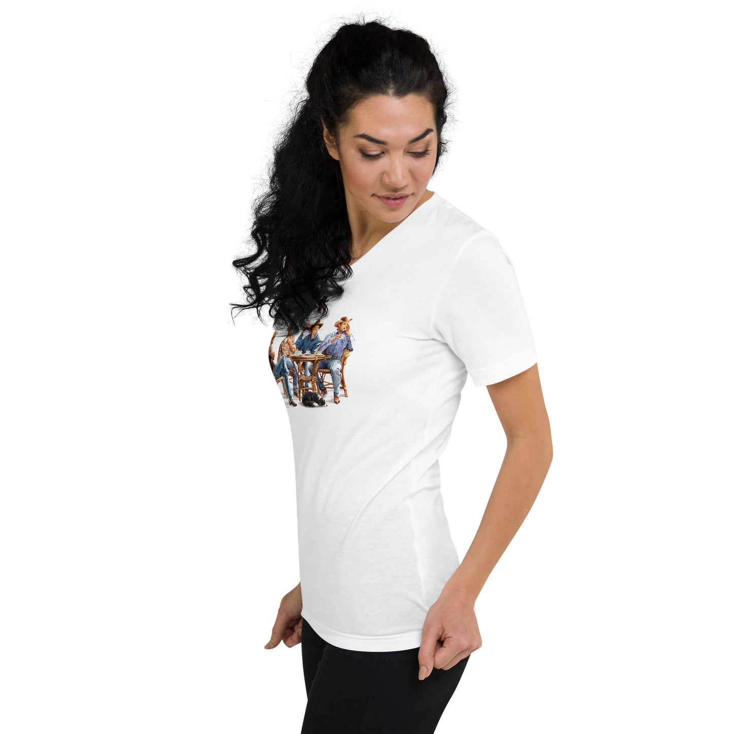 Bradford Bros Short Sleeve V-Neck T-Shirt